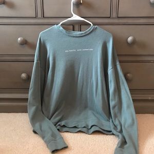 Aeropostale “Bad Habits, Good Intentions” sweater
